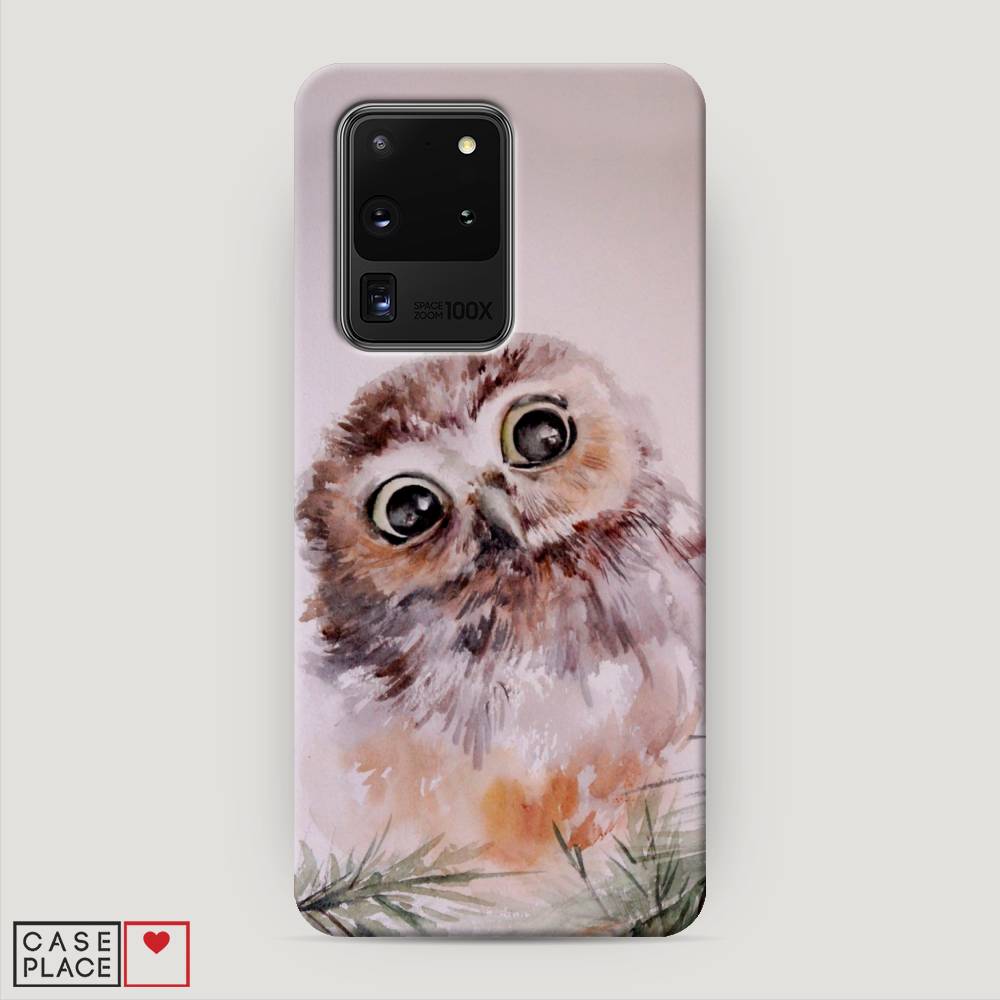 

Пластиковый чехол "Сова на розовом" на Samsung Galaxy S20 Ultra, 29420-1