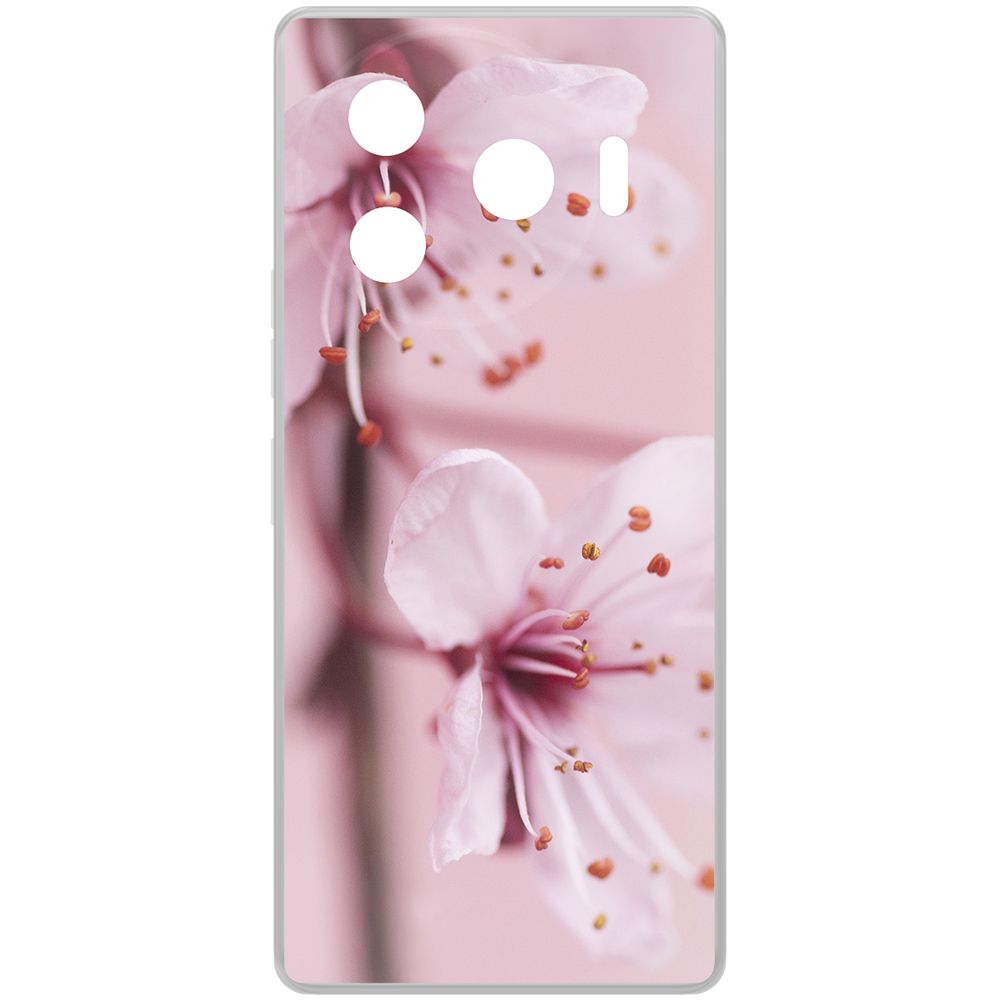 

Чехол-накладка Krutoff Clear Case Весна для TECNO Camon 30 Pro 5G, Прозрачный
