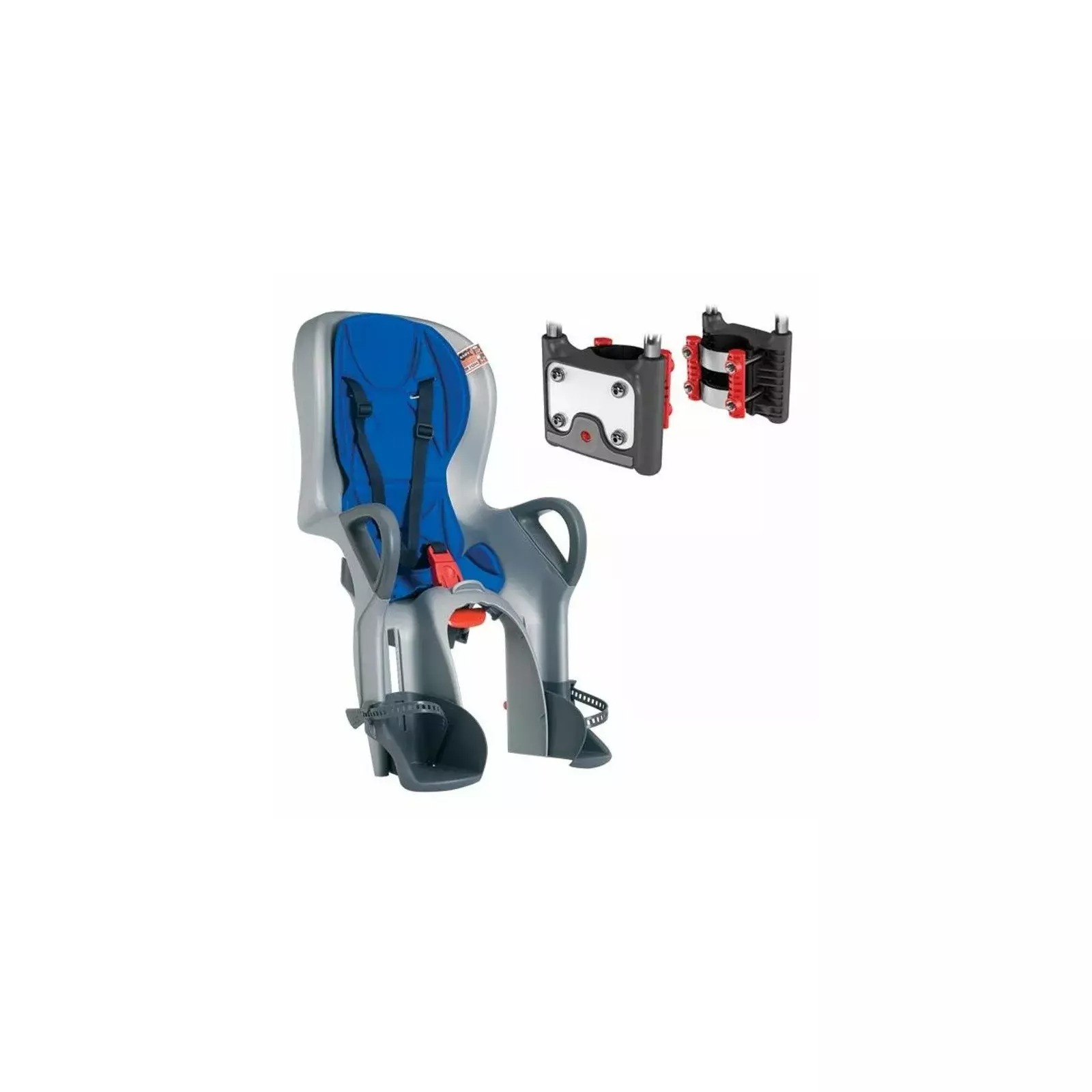 Велосипедное кресло детское Ok Baby 10+ серый 29