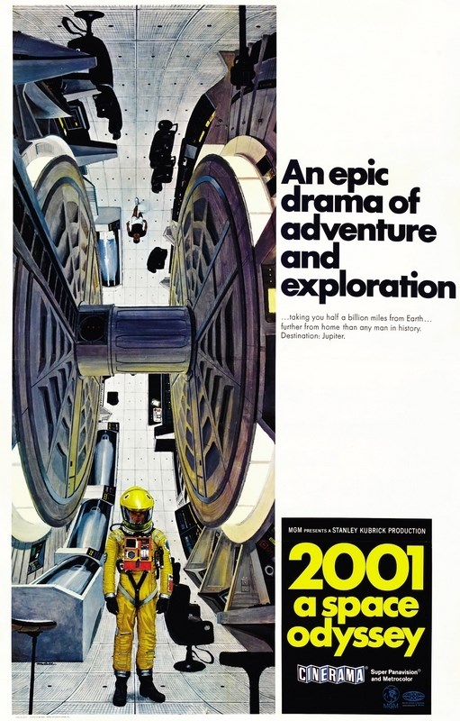 

Постер к фильму "2001 год: Космическая одиссея" (2001 A Space Odyssey) 50x70 см