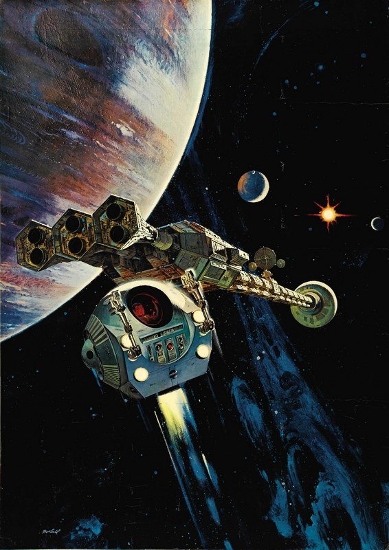 

Постер к фильму "2001 год: Космическая одиссея" (2001 A Space Odyssey) 50x70 см