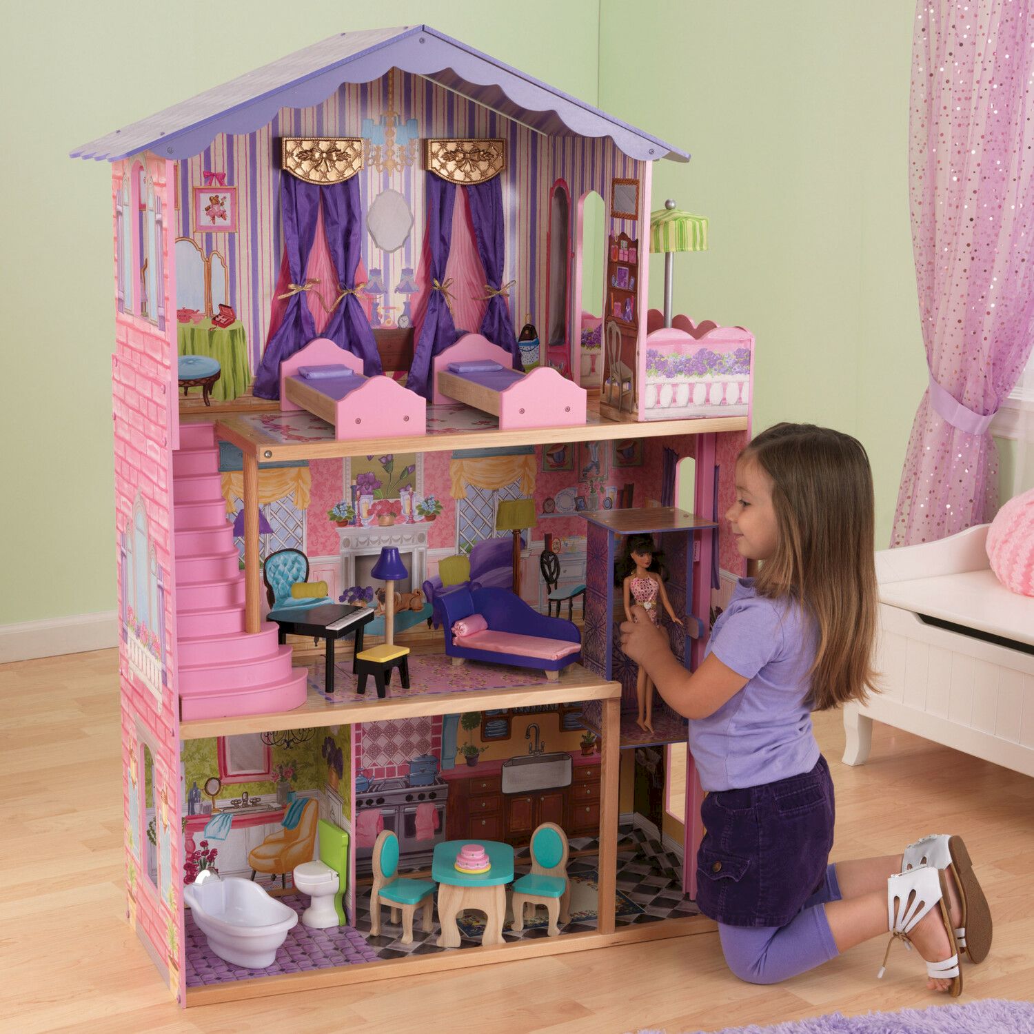 Домик KidKraft для Barbie Особняк Мечты 65082_KE