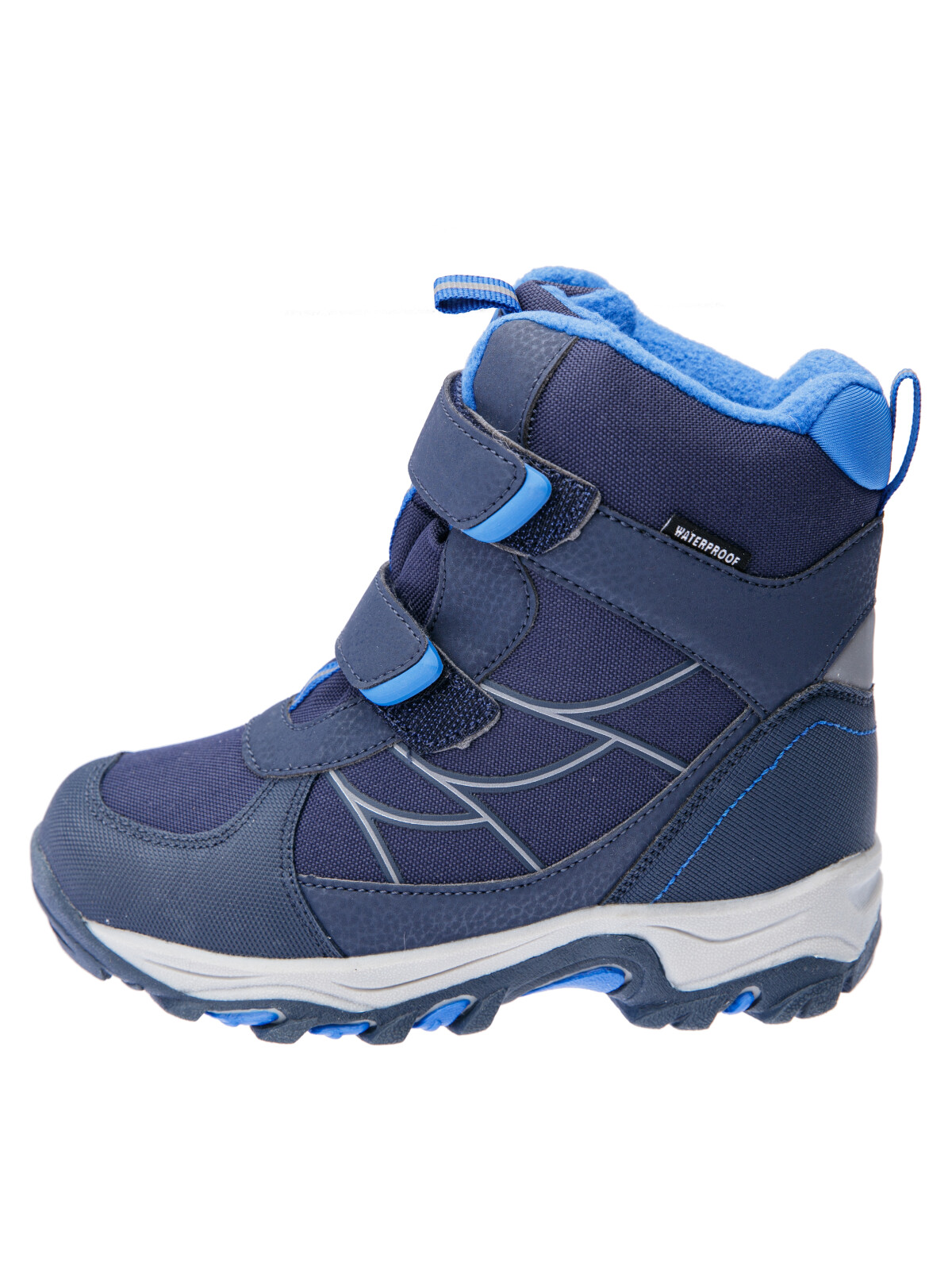 Зимние мембранные ботинки для мальчика PlayToday, тёмно-синий, 28