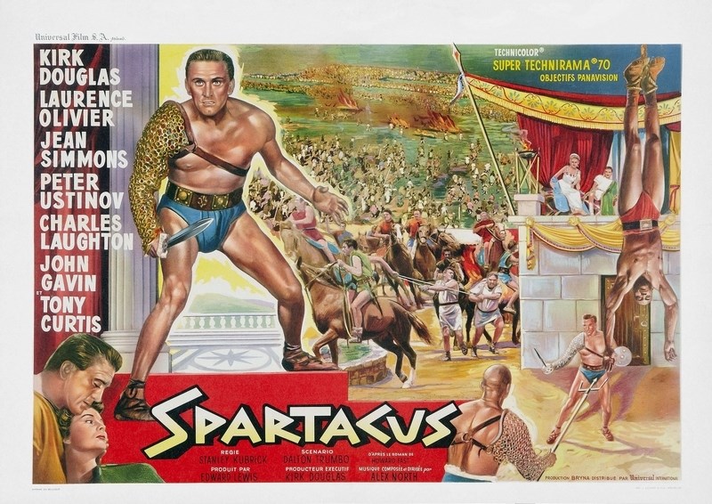 

Постер к фильму "Спартак" (Spartacus) Оригинальный 68,6x96,5 см