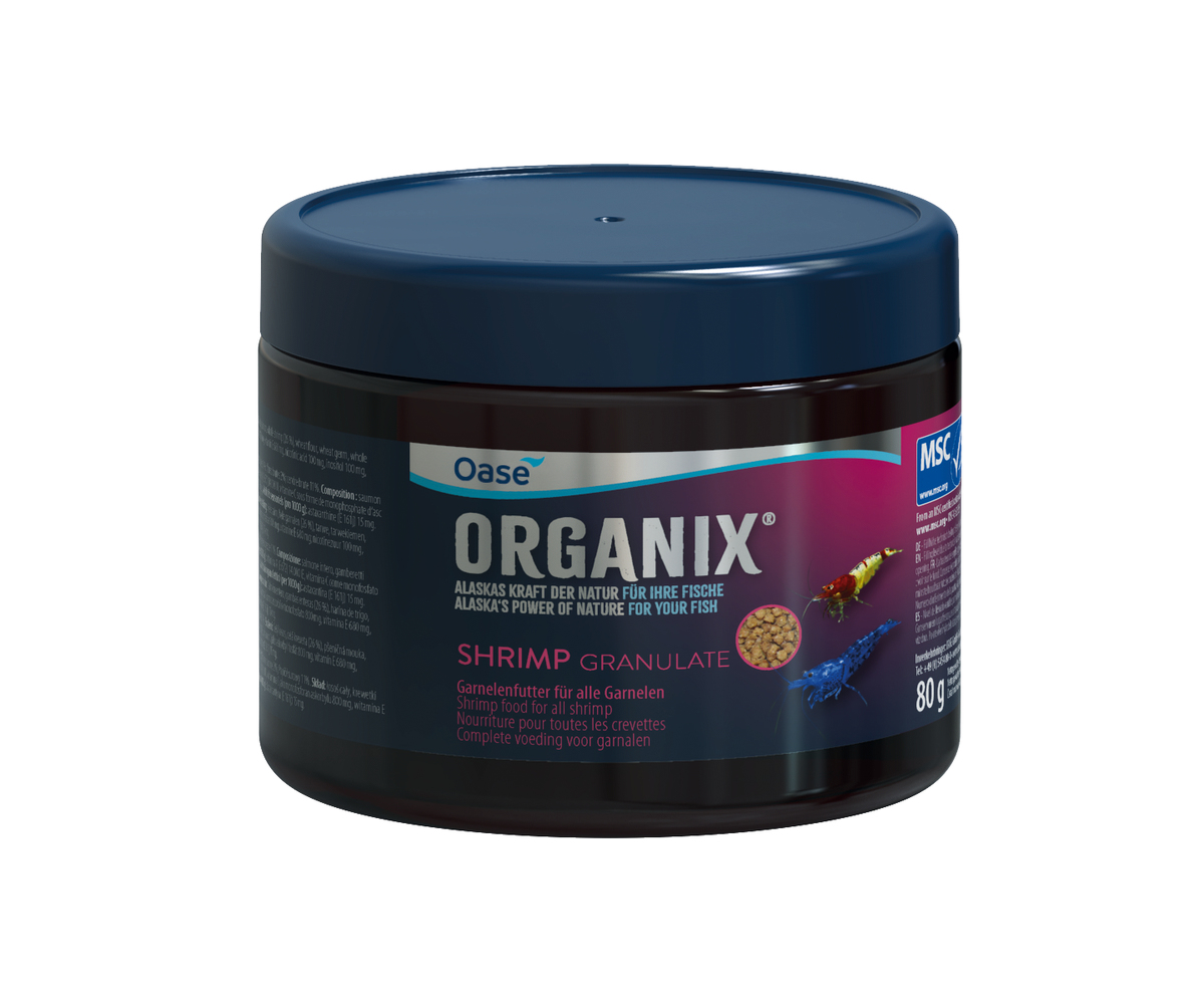 

Корм для креветок, Oase ORGANIX Shrimp Granulate 150 мл., мелкие гранулы