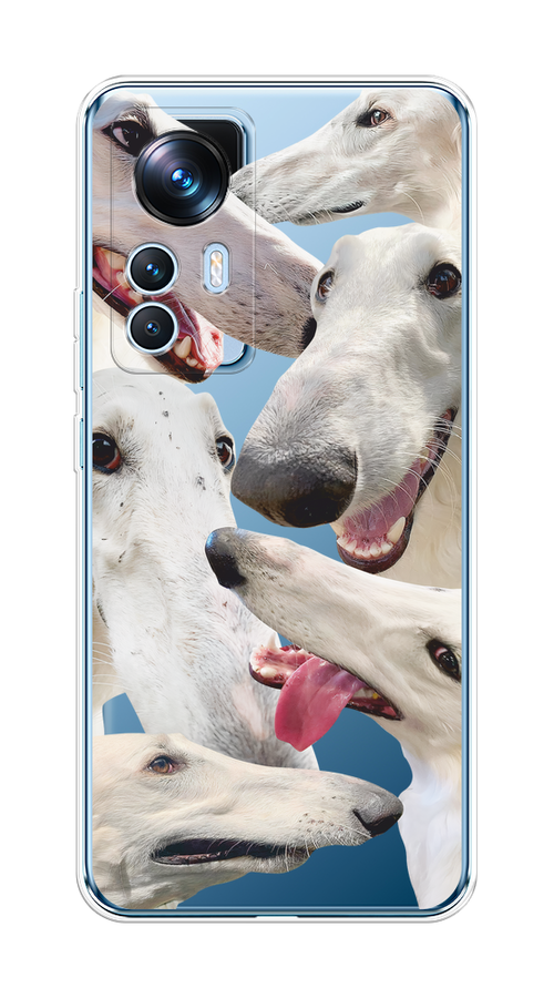 

Чехол на Xiaomi 12T "Собака с длинным носом", Белый;бежевый;розовый, 316650-1