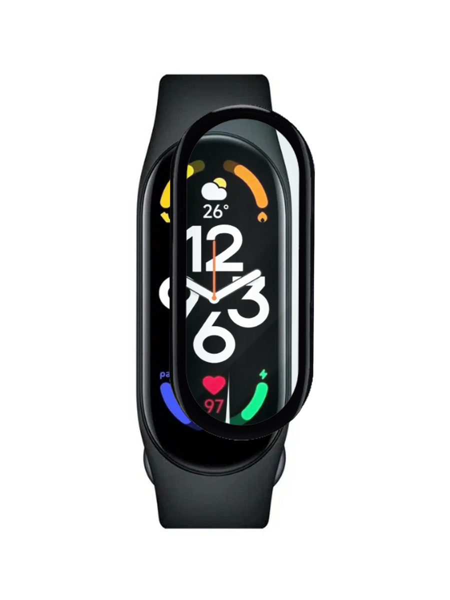 Защитная пленка Zibelino для часов Xiaomi Mi Band 7, Mi Band 8