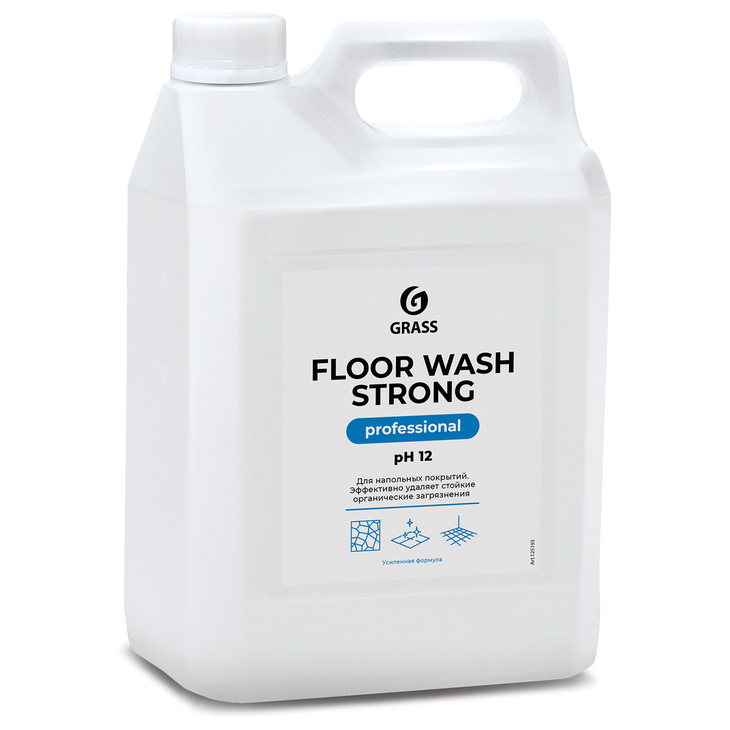 

Моющее средство Grass Floor Wash Strong концентрированное щелочное 5,6 кг