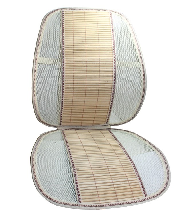 Накидка на сиденье из бамбука FC-061 бежевый комбинированные