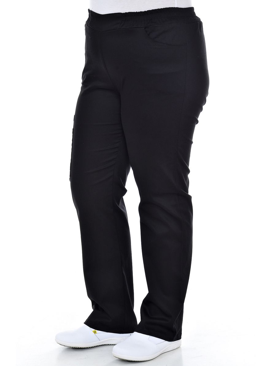 

Брюки медицинские женские MedicalWear Универсал 2 301 черные 50, Универсал 2 301 Стрейч Мед