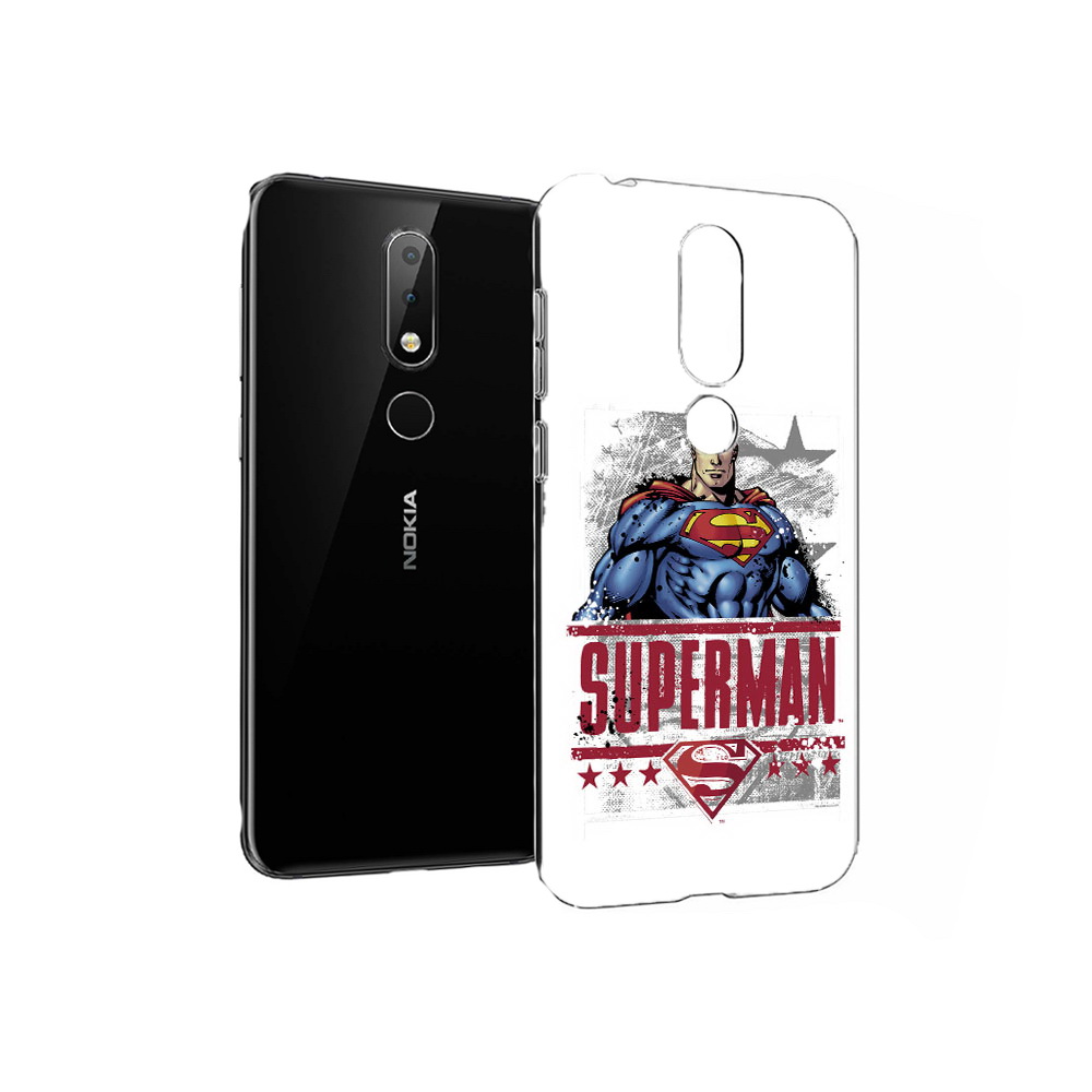 

Чехол MyPads Tocco для Nokia X6 рисунок супермен (PT115295.99.583), Прозрачный, Tocco