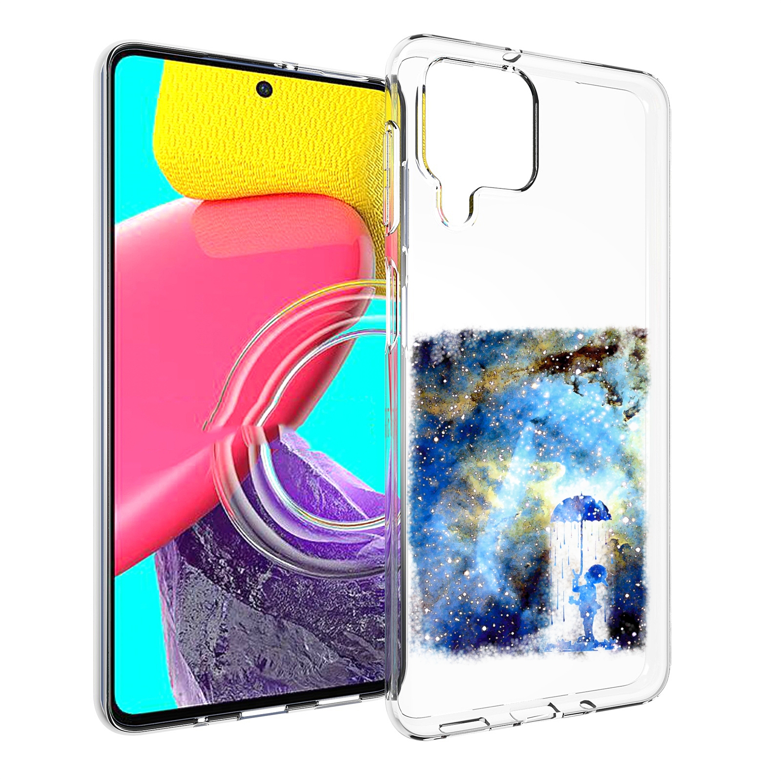 

Чехол MyPads мальчик в небе для Samsung Galaxy M53 (SM-M536), Прозрачный, Tocco