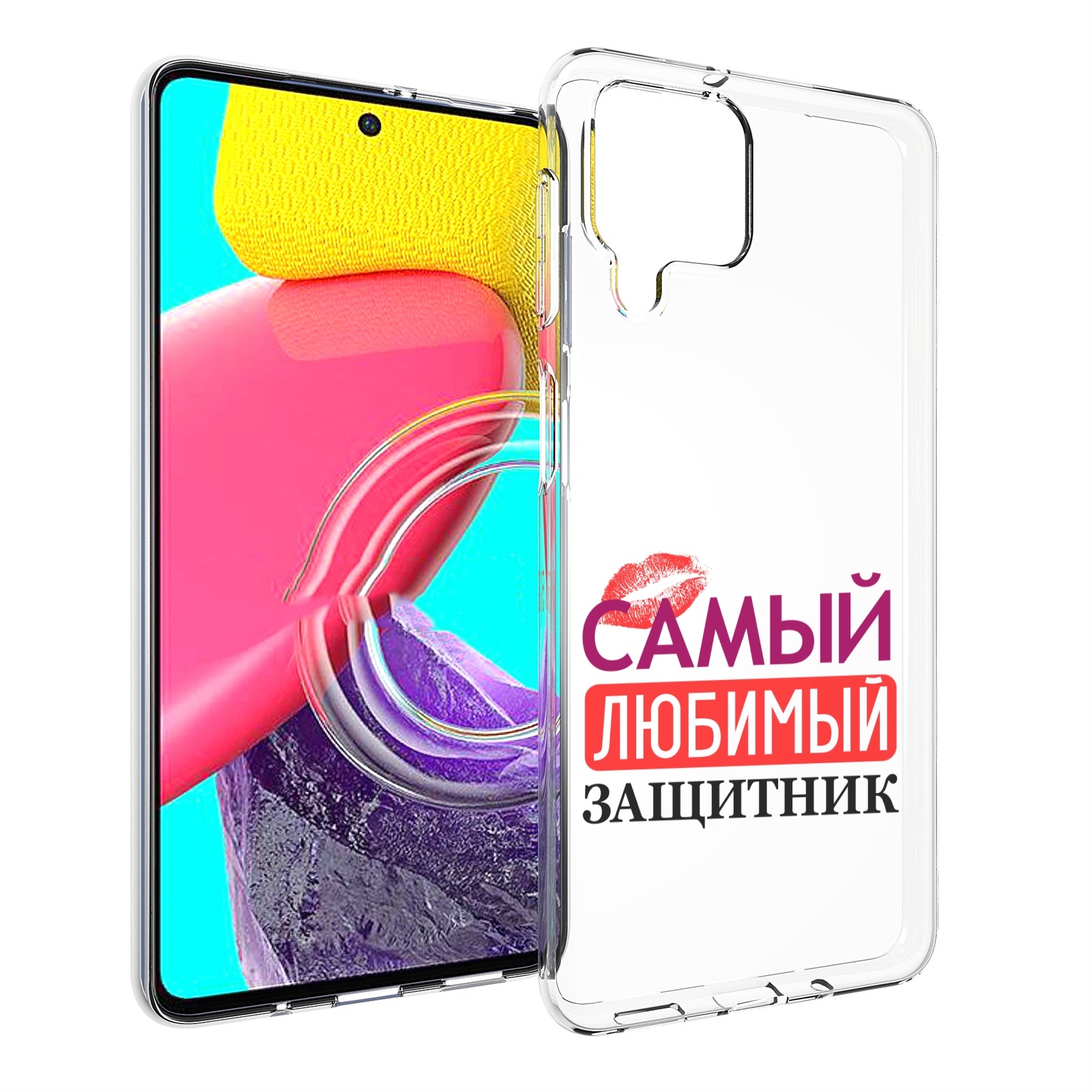 

Чехол MyPads любимый защитник для Samsung Galaxy M53 (SM-M536), Прозрачный, Tocco