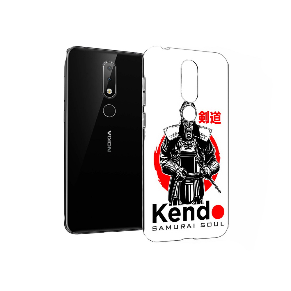

Чехол MyPads Tocco для Nokia X6 рисованый самурай (PT115295.99.581), Прозрачный, Tocco