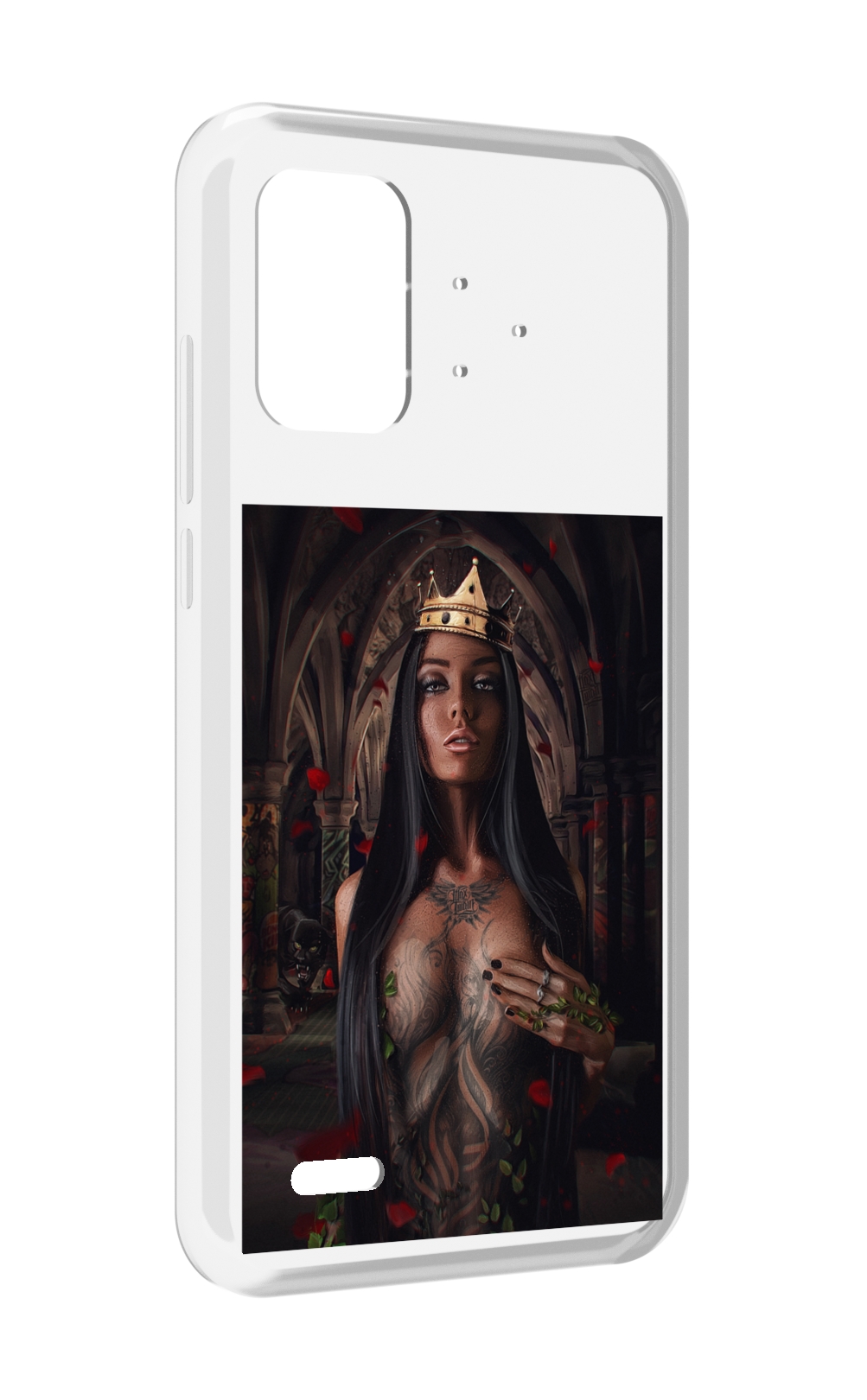 

Чехол MyPads багровый-пик для UMIDIGI Bison Pro, Прозрачный, Tocco