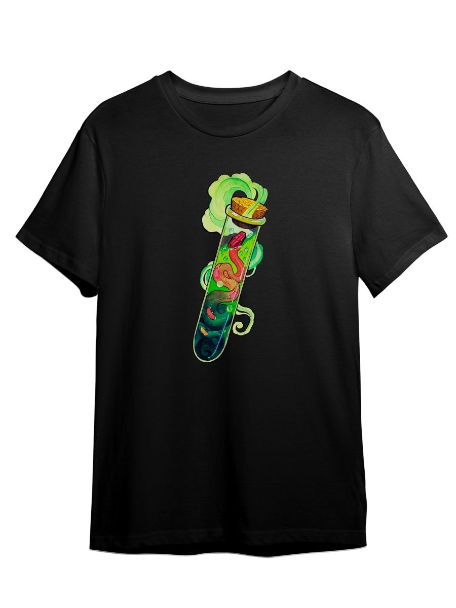 

Футболка унисекс СувенирShop Змея/Snake/Химия 1 черная S, Черный, "Змея/Snake/Химия" 1