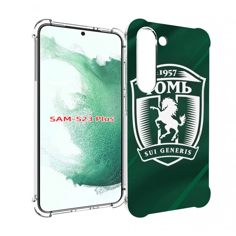 

Чехол MyPads фк томь томск для Samsung Galaxy S23 Plus +, Прозрачный, Tocco