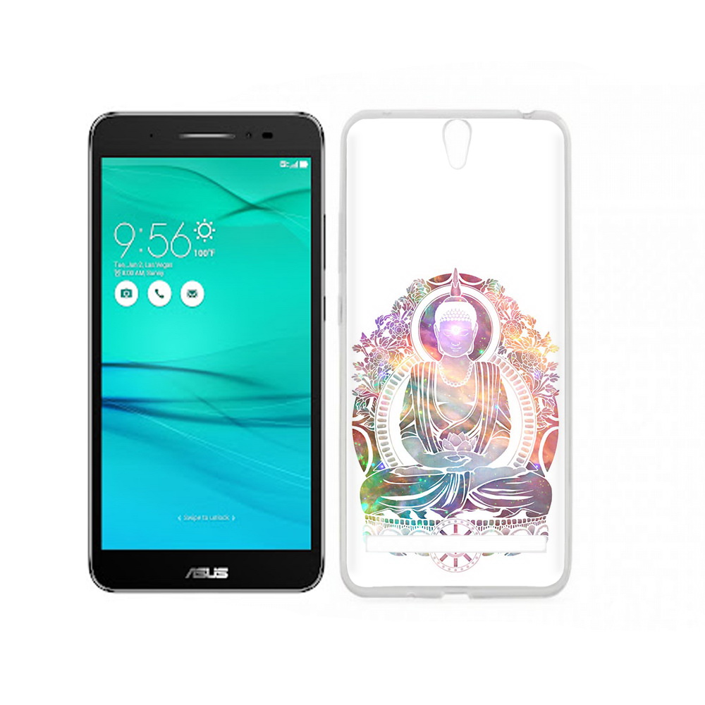 

Чехол MyPads Tocco для Asus ZenFone Go (ZB690KG) умный мужчина абстракция, Прозрачный, Tocco