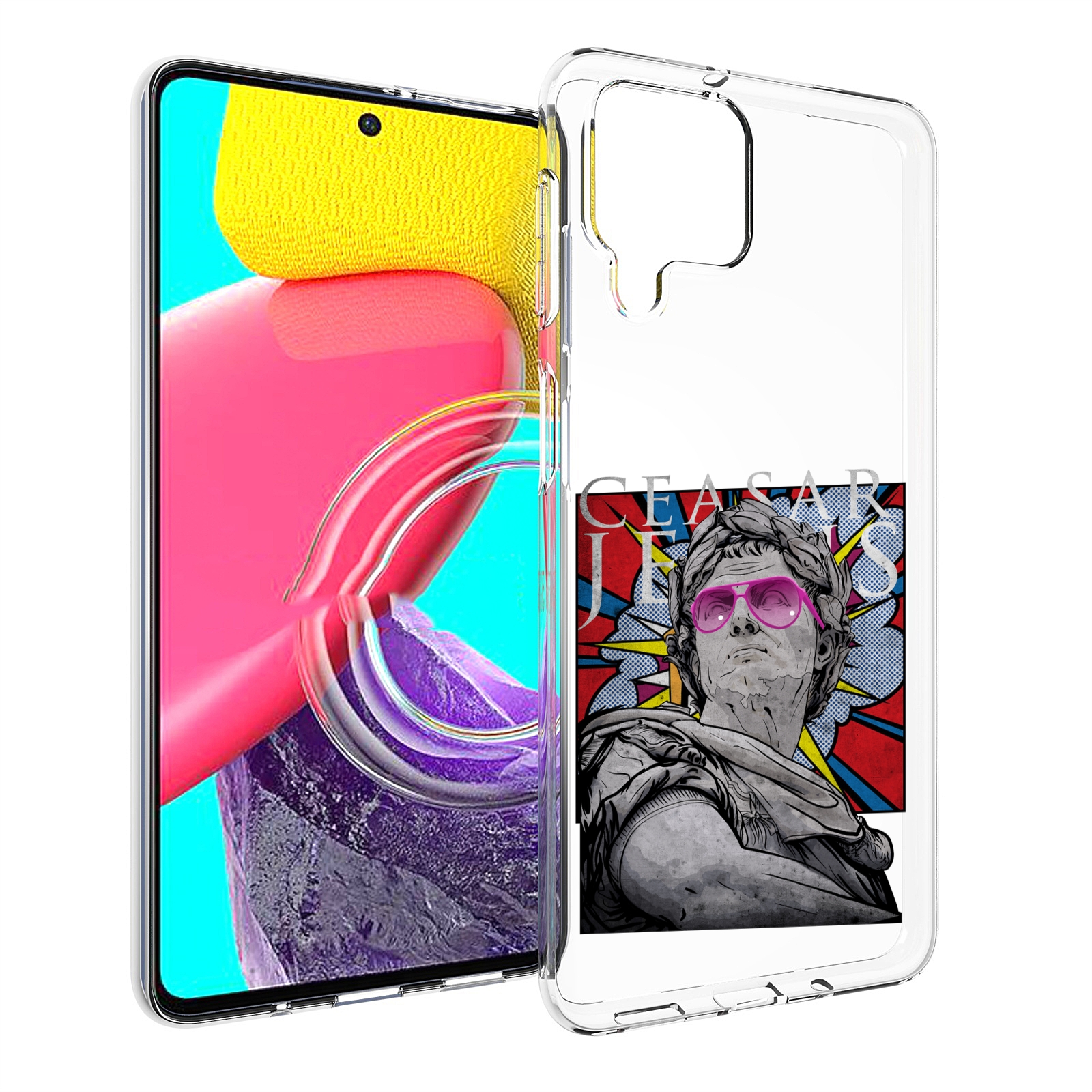

Чехол MyPads крутая статуя свободы для Samsung Galaxy M53 (SM-M536), Прозрачный, Tocco