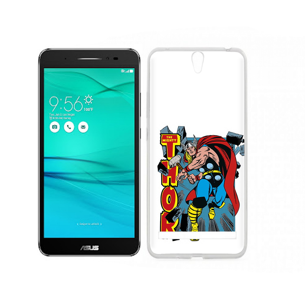 

Чехол MyPads Tocco для Asus ZenFone Go (ZB690KG) тор комикс, Прозрачный, Tocco