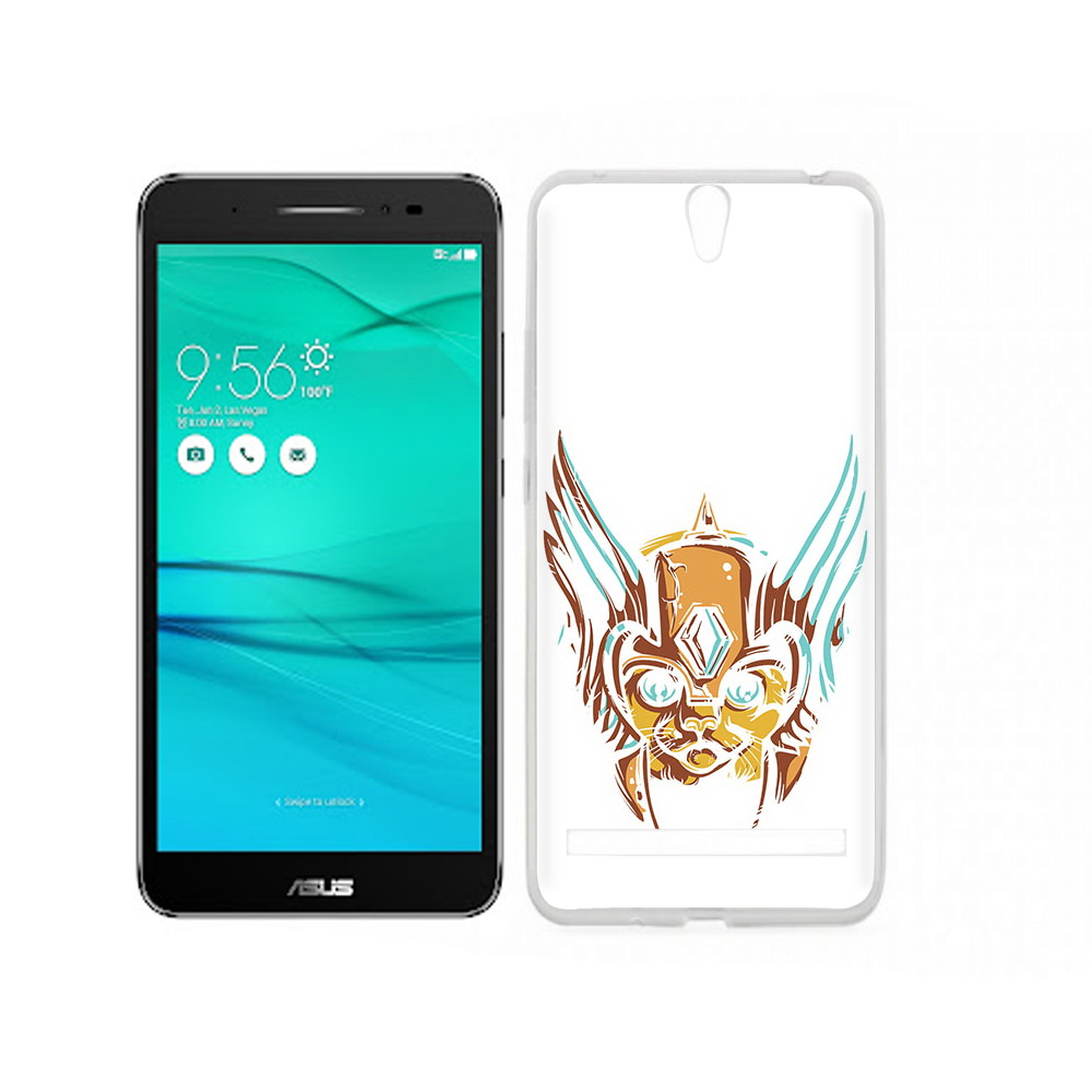 

Чехол MyPads Tocco для Asus ZenFone Go (ZB690KG) тор абстракция, Прозрачный, Tocco