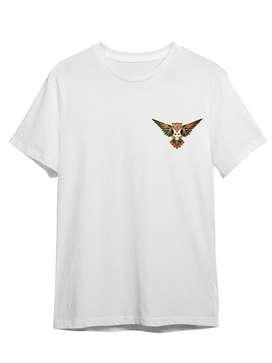

Футболка унисекс СувенирShop Сова/Филин/Owl 4ZG белая S, Белый, "Сова/Филин/Owl" 4ZG