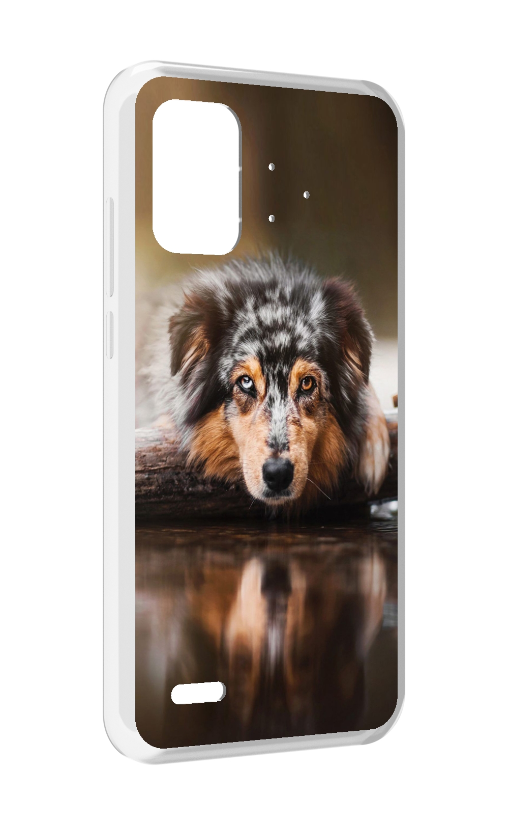

Чехол MyPads австралииская овчарка для UMIDIGI Bison Pro, Прозрачный, Tocco