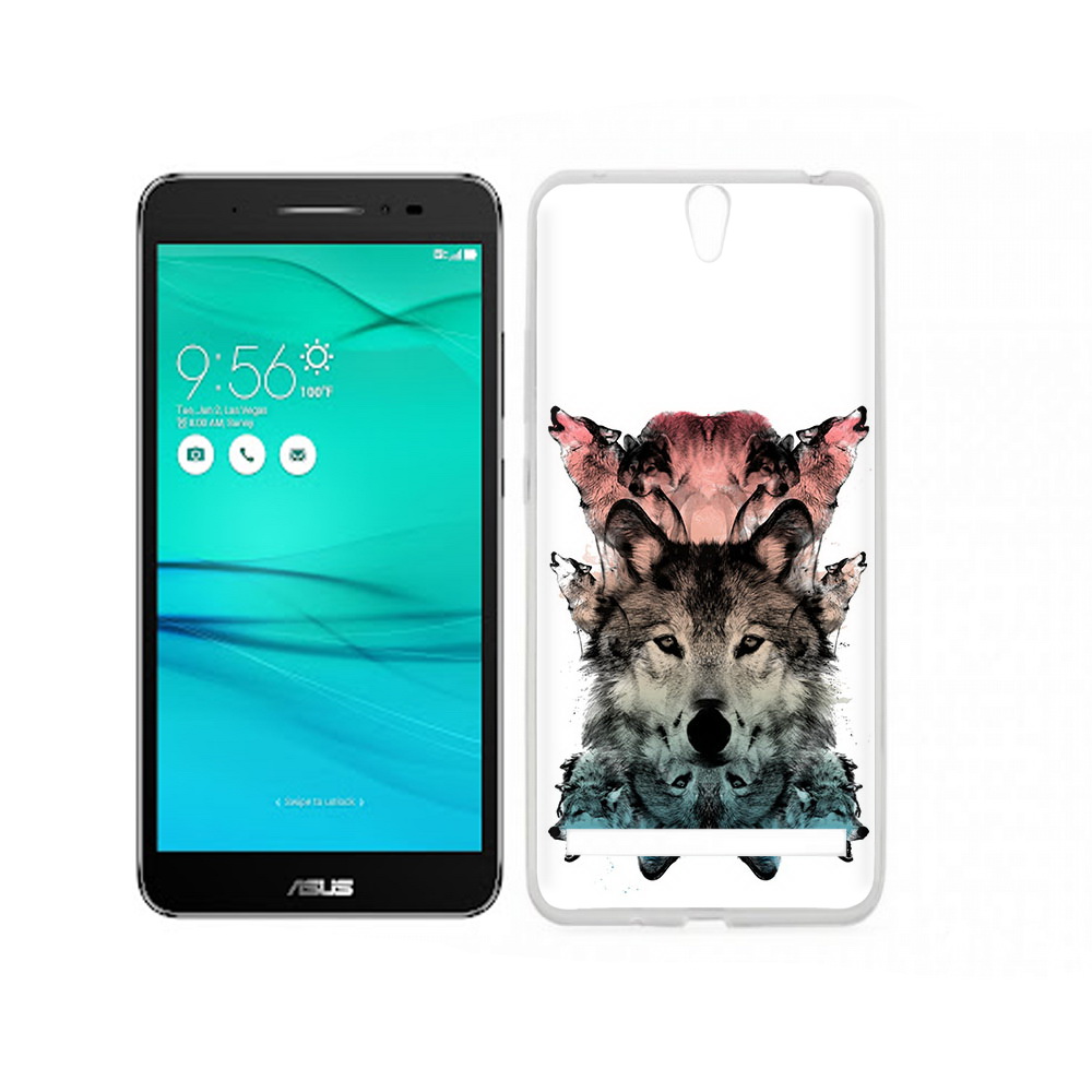

Чехол MyPads Tocco для Asus ZenFone Go (ZB690KG) стая, Прозрачный, Tocco