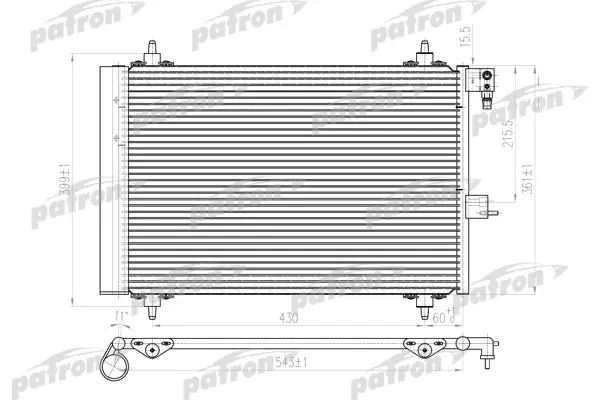 

Радиатор PATRON PRS1125