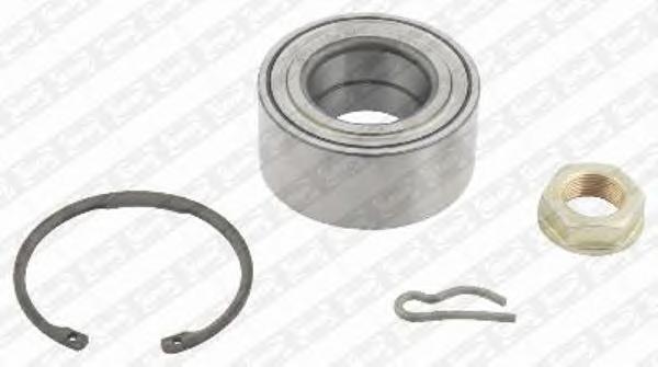 

Подшипник передней ступицы комплект Peugeot 605/607 89>06 Citroen XM/XM Break 94>00 SNR R1
