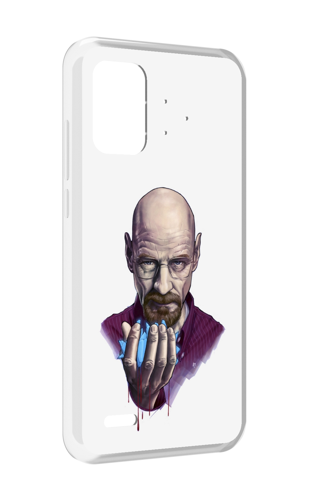 

Чехол MyPads Хайзенберг для UMIDIGI Bison Pro, Прозрачный, Tocco