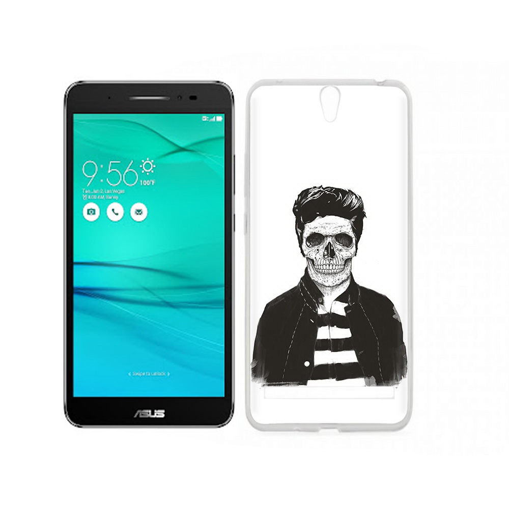 Чехол MyPads Tocco для Asus ZenFone Go (ZB690KG) скелет
