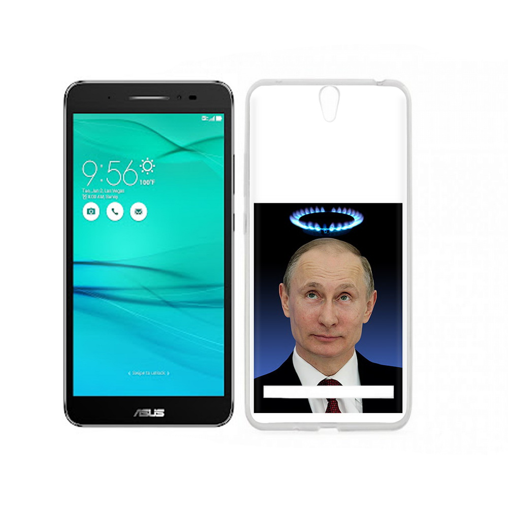 

Чехол MyPads Tocco для Asus ZenFone Go (ZB690KG) святой газ, Прозрачный, Tocco