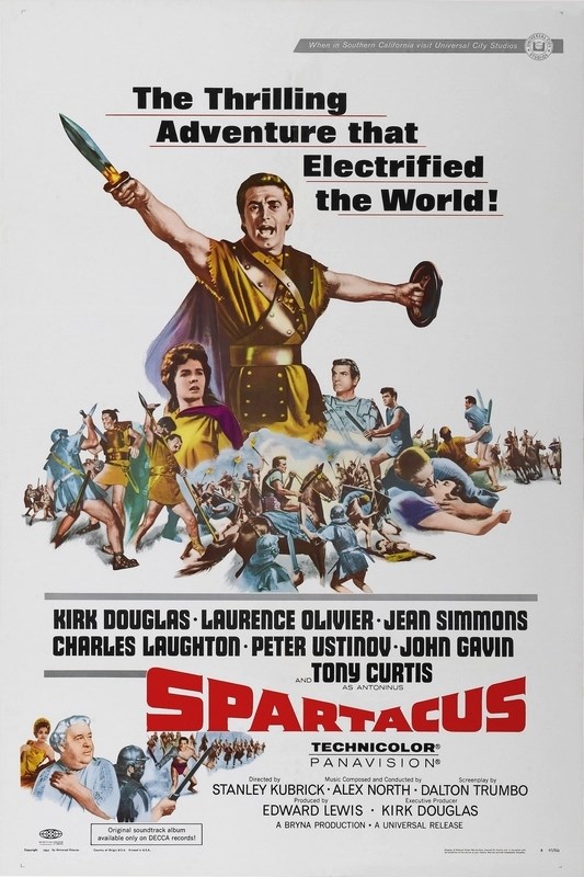 

Постер к фильму "Спартак" (Spartacus) Оригинальный 68,6x104,1 см