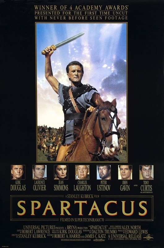 

Постер к фильму "Спартак" (Spartacus) 50x70 см