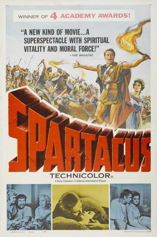 

Постер к фильму "Спартак" (Spartacus) A4