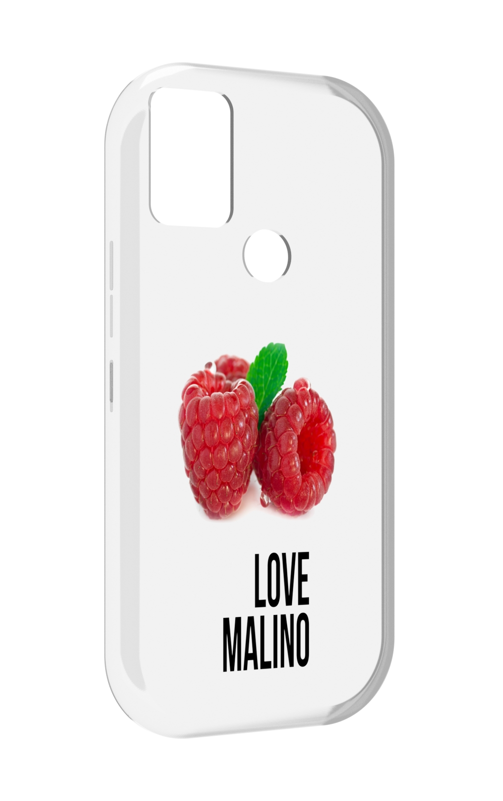 

Чехол MyPads Бренд лове малино для UMIDIGI A9, Прозрачный, Tocco