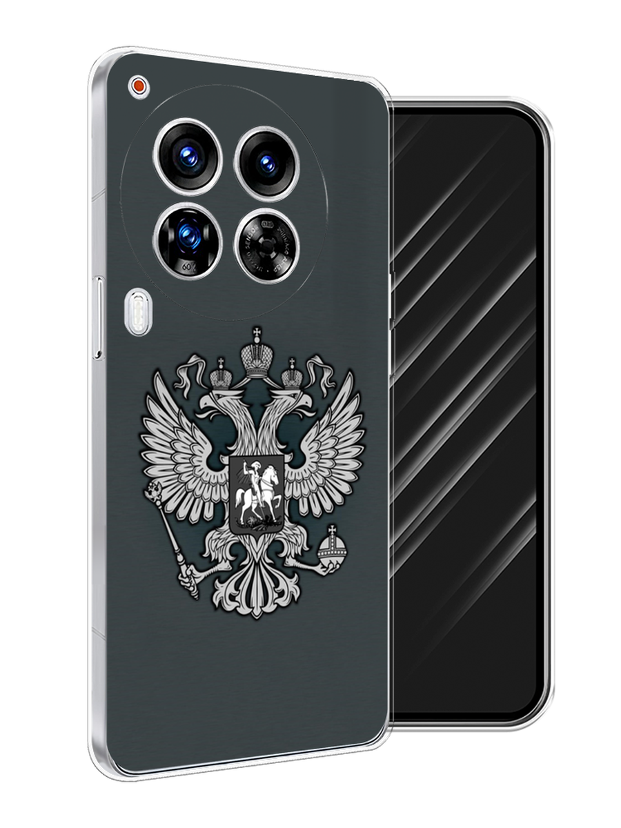 

Чехол Awog на Tecno Camon 30 Premier "Герб России серый", 305450-1