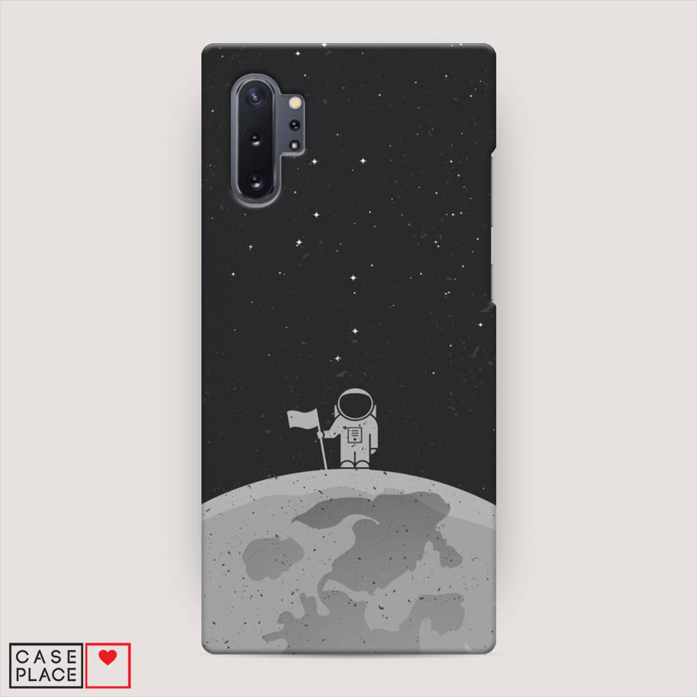 

Пластиковый чехол "Первый на Луне" на Samsung Galaxy Note 10 +, 28520-3