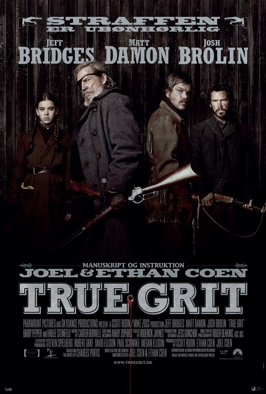 

Постер к фильму "Железная хватка" (True Grit) Оригинальный 68,6x101,6 см