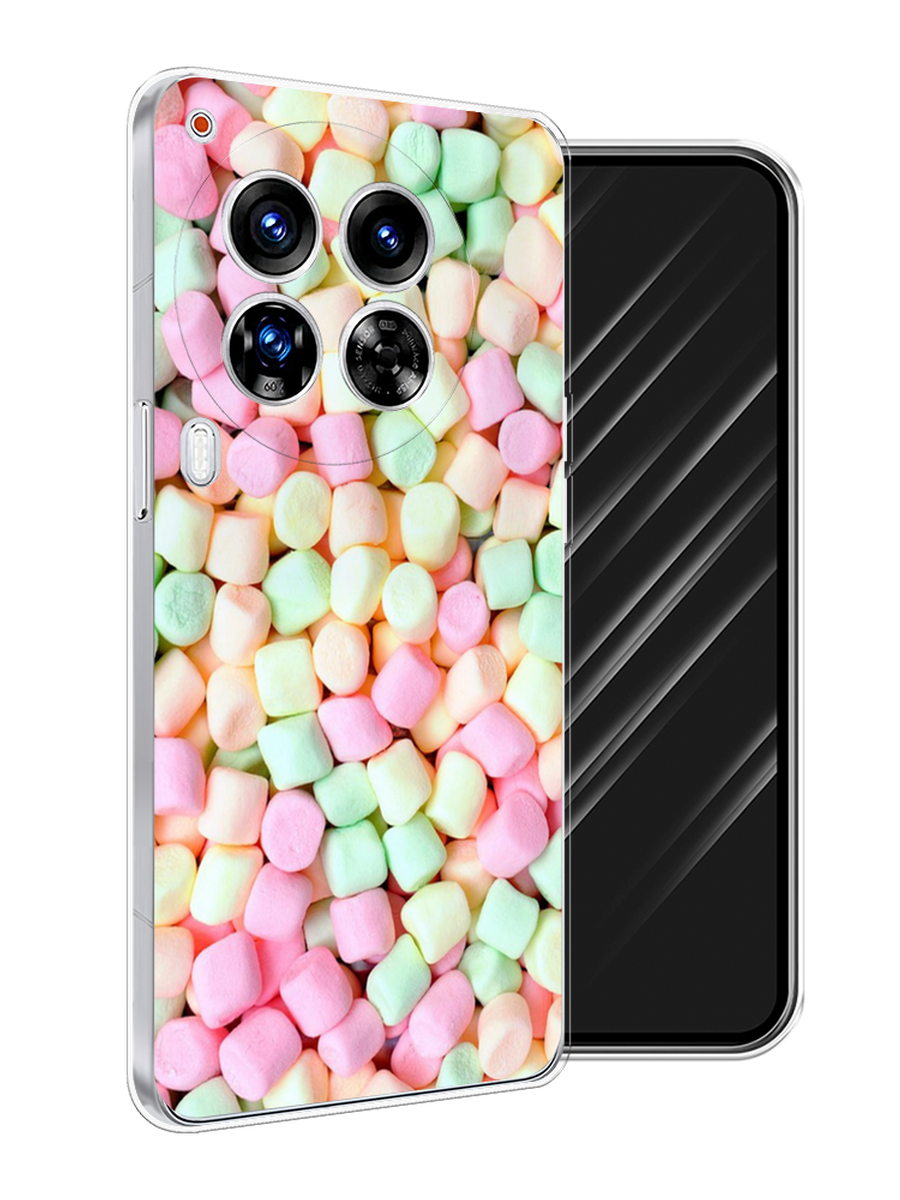 

Чехол Awog на Tecno Camon 30 Premier "Marshmallows", Зеленый;желтый;розовый, 305450-1