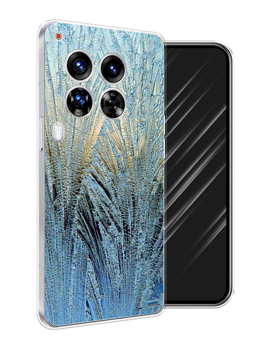 

Чехол Awog на Tecno Camon 30 Premier "Лёд", Голубой, 305450-1