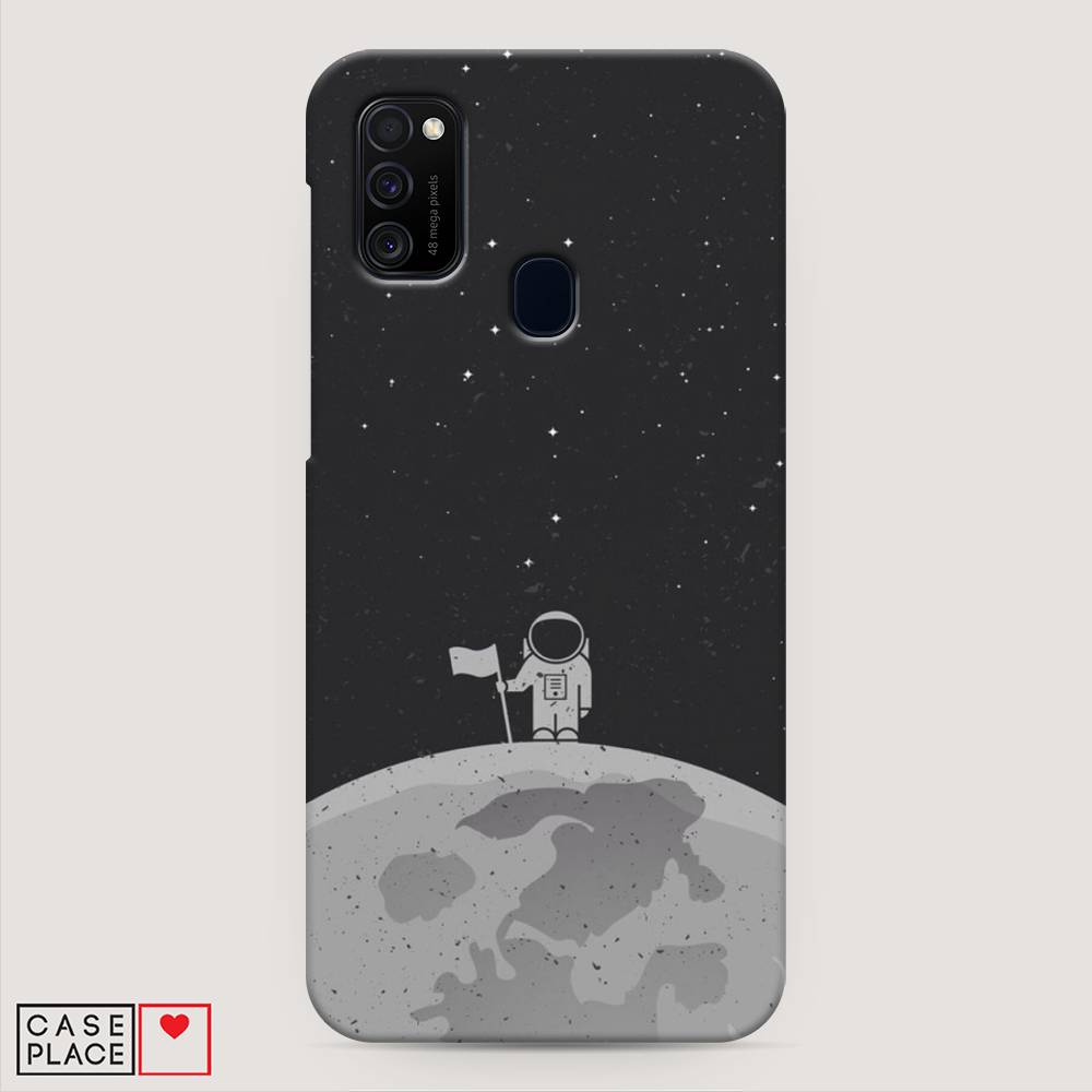 

Пластиковый чехол "Первый на Луне" на Samsung Galaxy M30s, 29820-3