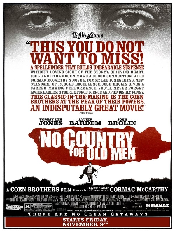 

Постер к фильму "Старикам тут не место" (No Country for Old Men) A3