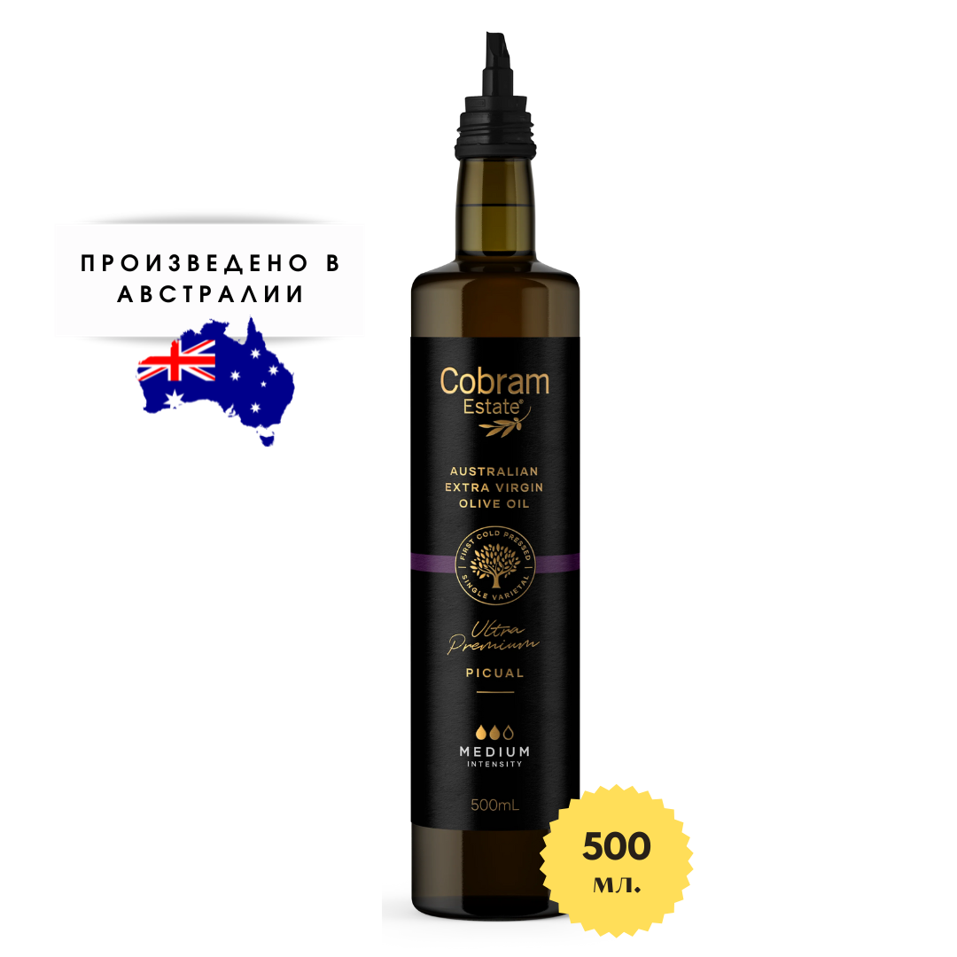 Ультра-премиальное оливковое масло Cobram Estate Extra Virgin Picual, 500 мл