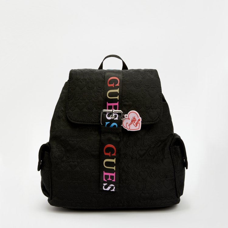 

Рюкзак Guess BACKPACK J4YZ35WFTO0, черный, J4YZ35WFTO0