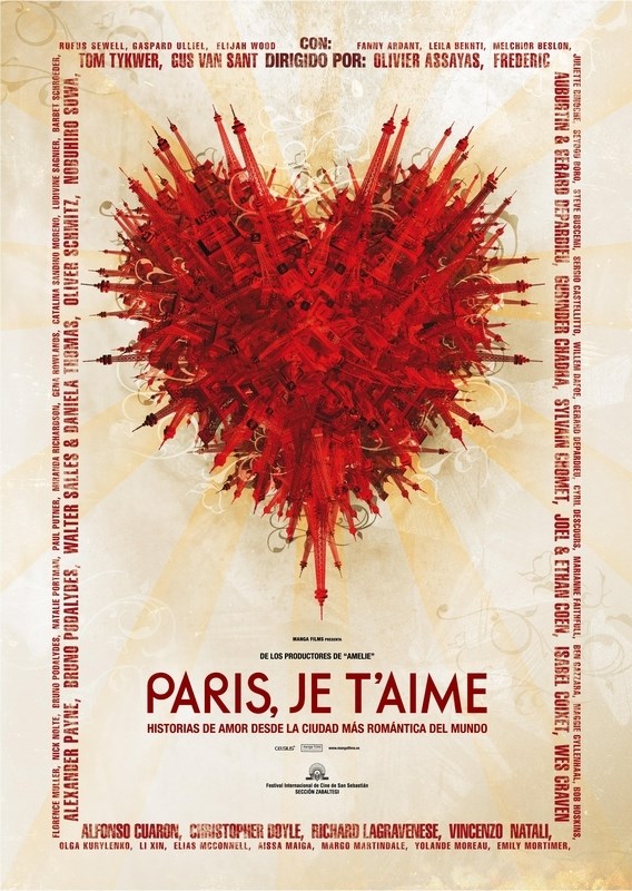

Постер к фильму "Париж, я люблю тебя" (Paris, je t'aime) A1