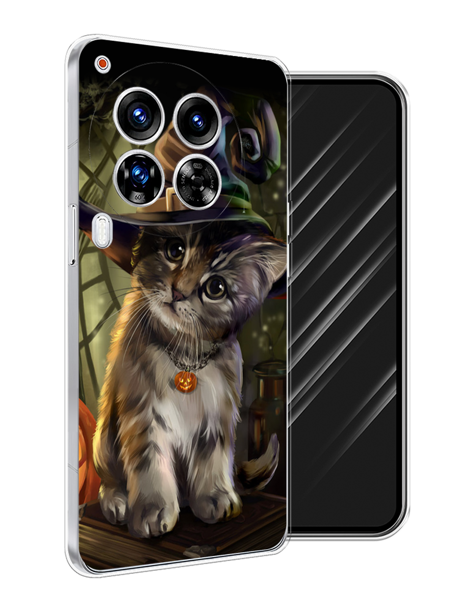 

Чехол Awog на Tecno Camon 30 Premier "Кот на Хэллоуин", Зеленый;серый, 305450-1
