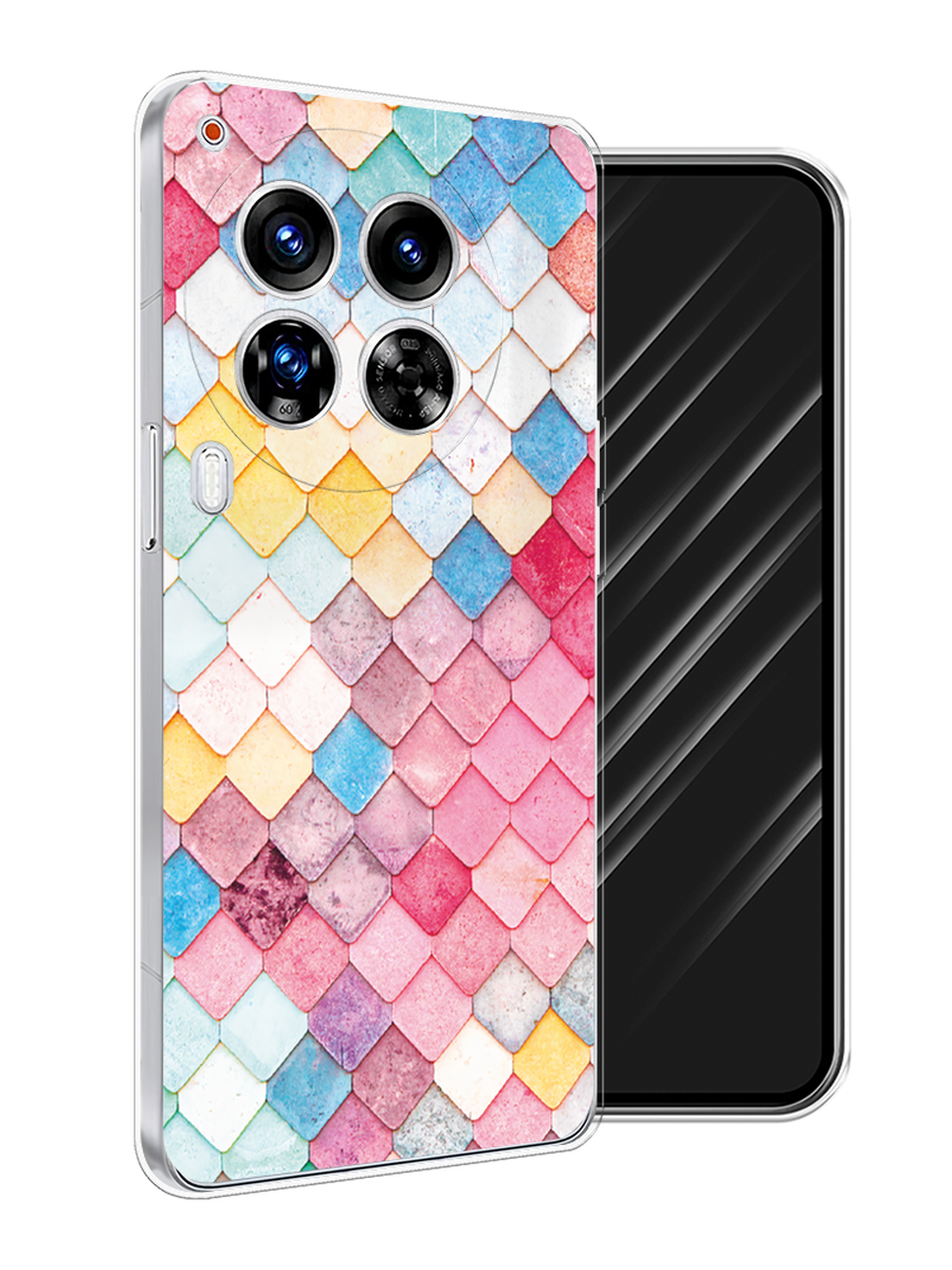 

Чехол Awog на Tecno Camon 30 Premier "Нежные ромбики", Красный, 305450-1