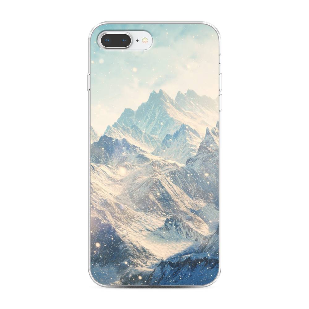 

Чехол Awog на Apple iPhone 8 Plus / Айфон 8 Plus "Горы 4", Разноцветный, 10950-4